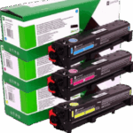 LEXMARK C3224 3326 CS CX331 431 BCMY TONER & STARTER